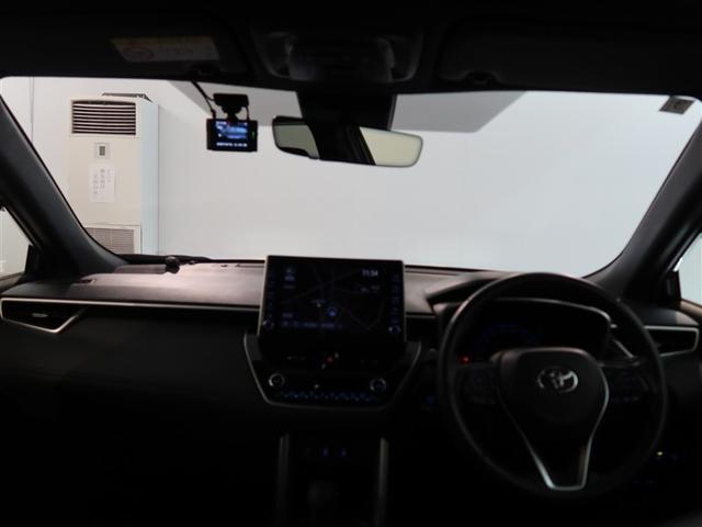 カローラクロス ハイブリッド Z 1年間走行無制限保証 ペダル踏み間違い 衝突回避被害軽減 車線逸脱警報機能 メモリナビ フルセグTV バックカメラ パノラミックモニタ ドライブレコーダー ETC 電源コンセント クルーズコントロール(7枚目)