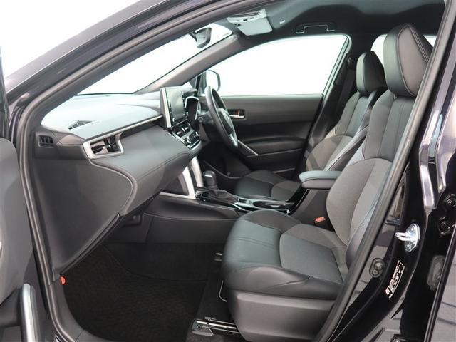 カローラクロス ハイブリッド Z 1年間走行無制限保証 ペダル踏み間違い 衝突回避被害軽減 車線逸脱警報機能 メモリナビ フルセグTV バックカメラ パノラミックモニタ ドライブレコーダー ETC 電源コンセント クルーズコントロール(10枚目)