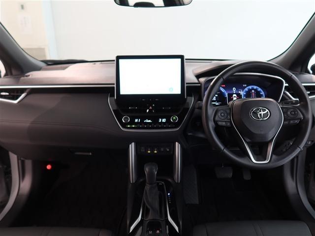 カローラクロス ハイブリッド　Ｚ　１年間走行無制限保証　ペダル踏み間違い　衝突回避被害軽減　車線逸脱警報機能　メモリナビ　フルセグＴＶ　バックカメラ　パノラミックモニタ　ドライブレコーダー　ＥＴＣ　電源コンセント　クルーズコントロール（7枚目）