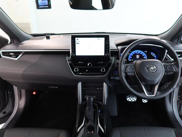 カローラクロス Z 1年間走行無制限保証 ペダル踏み間違い 衝突回避被害軽減 車線逸脱警報機能 メモリナビ フルセグTV バックカメラ ドライブレコーダー ETC クルーズコントロール LEDヘッドライト DVD再生(7枚目)