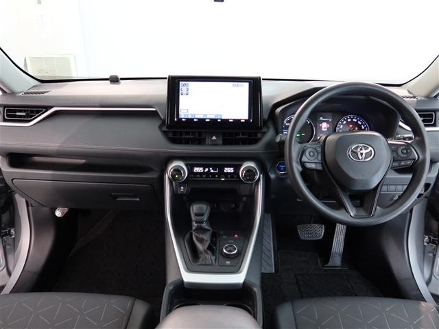 ＲＡＶ４ ハイブリッドＸ　１年間走行無制限保証　ペダル踏み間違い　衝突回避被害軽減　車線逸脱警報機能　メモリナビ　フルセグＴＶ　バックカメラ　ドライブレコーダー　ＥＴＣ　クルーズコントロール　ＬＥＤヘッドライト　ＤＶＤ再生（7枚目）