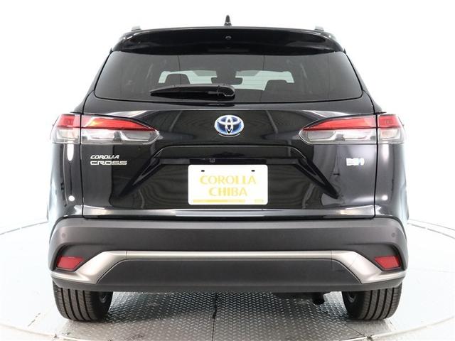 カローラクロス ハイブリッド　Ｚ　１年間走行無制限保証　ペダル踏み間違い　衝突回避被害軽減　車線逸脱警報機能　ＤＡ　バックカメラ　パノラミックモニタ　ＥＴＣ　クルーズコントロール　ＬＥＤヘッドライト　スマートキー　オートエアコン（4枚目）