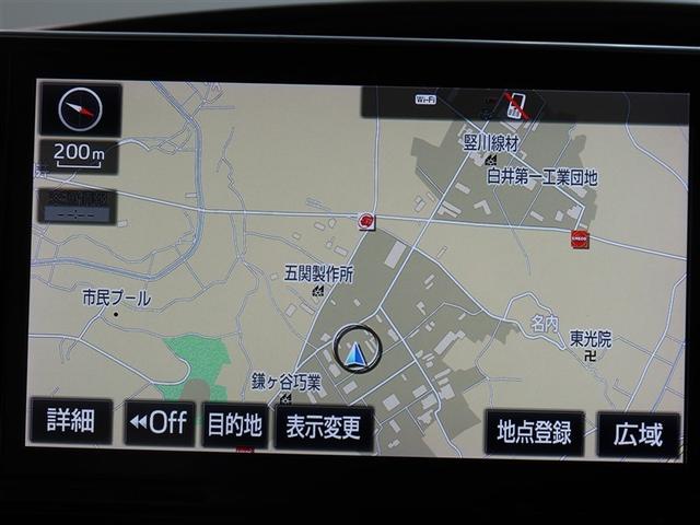 ナビゲーション付き。タッチパネル式で使いやすく、お出かけもラクラクです。