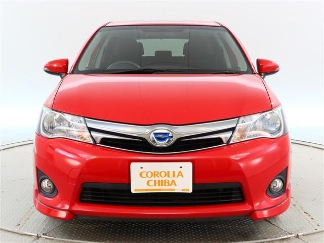 カローラフィールダー ハイブリッドＧ　１年間走行無制限保証　メモリナビ　フルセグＴＶ　バックカメラ　ＥＴＣ　ＣＤ再生　ＤＶＤ再生　スマートキー　オートエアコン　イモビライザー　エアロ　点検記録簿　ワンオーナー（2枚目）