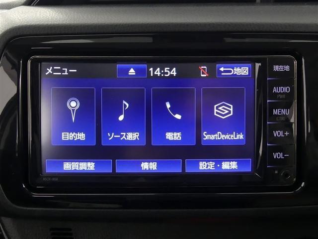 ヴィッツ ハイブリッドＦ　セーフティーエディションＩＩＩ　ワンセグ　メモリーナビ　バックカメラ　衝突被害軽減システム　ＥＴＣ　ＬＥＤヘッドランプ　記録簿　ナビ＆ＴＶ　ＣＤ　盗難防止装置　スマートキー　キーレス　ハイブリッド（7枚目）