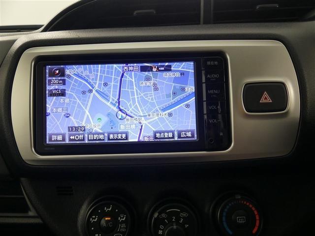 ヴィッツ Ｆ　ワンセグ　メモリーナビ　バックカメラ　ＥＴＣ　ＬＥＤヘッドランプ　ワンオーナー　記録簿　アイドリングストップ　ナビ＆ＴＶ　ＣＤ　盗難防止装置　スマートキー　キーレス（6枚目）