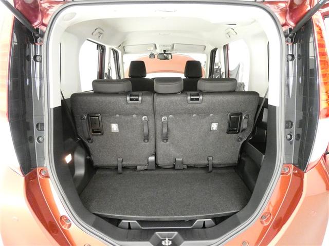 ルーミー Ｘ　フルセグ　メモリーナビ　バックカメラ　衝突被害軽減システム　電動スライドドア　ＤＶＤ再生　ミュージックプレイヤー接続可　記録簿　アイドリングストップ　ナビ＆ＴＶ　ＣＤ　フルフラットシート　ベンチシート（7枚目）