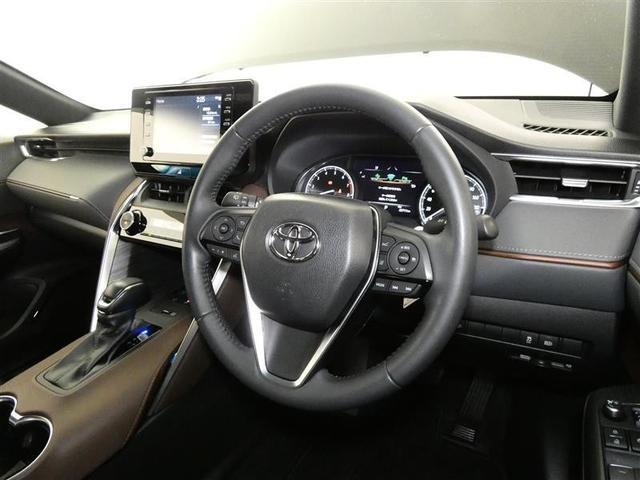 ハリアー G フルセグ バックカメラ ドラレコ 衝突被害軽減システム ETC LEDヘッドランプ ワンオーナー 記録簿 安全装備 オートクルーズコントロール 電動シート TV アルミホイール 盗難防止装置 キーレス(4枚目)