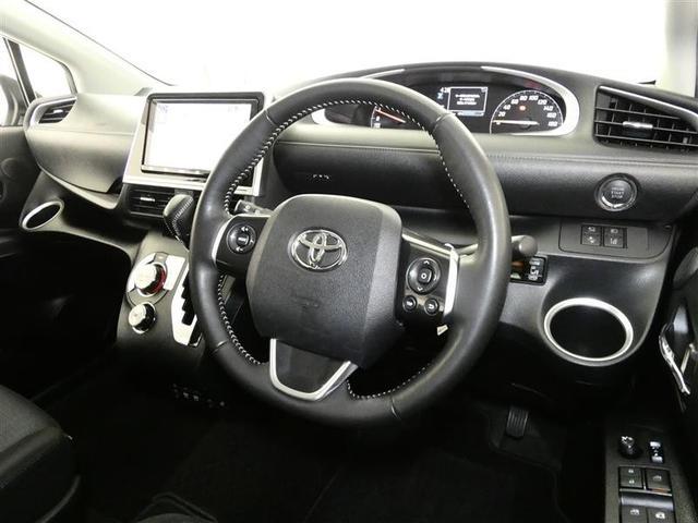 シエンタ Ｇ　セーフティーエディション　フルセグ　メモリーナビ　バックカメラ　衝突被害軽減システム　ＥＴＣ　両側電動スライド　ＬＥＤヘッドランプ　３列シート　ウオークスルー　ワンオーナー　ＤＶＤ再生　記録簿　乗車定員７人　ナビ＆ＴＶ　ＣＤ（4枚目）