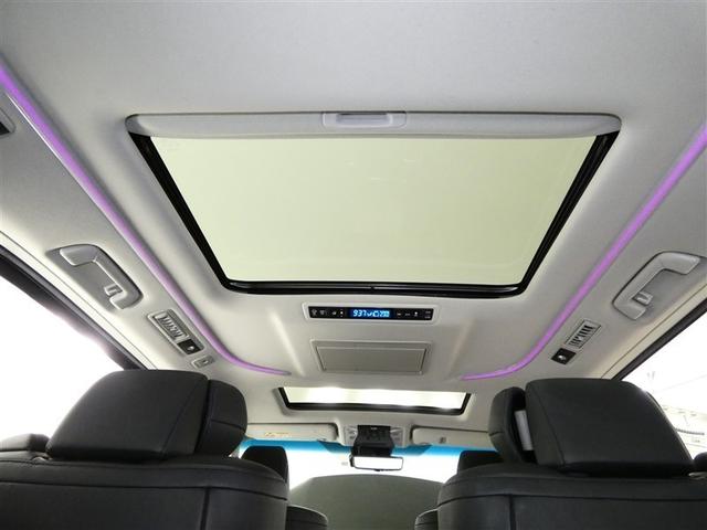 アルファード 2.5S Cパッケージ サンルーフ 後席モニター バックカメラ 衝突被害軽減システム ETC 両側電動スライド LEDヘッドランプ フルエアロ 3列シート ワンオーナー ミュージックプレイヤー接続可 記録簿 乗車定員7人(3枚目)