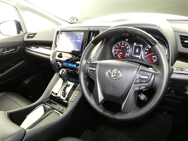 アルファード 2.5S Cパッケージ サンルーフ 後席モニター バックカメラ 衝突被害軽減システム ETC 両側電動スライド LEDヘッドランプ フルエアロ 3列シート ワンオーナー ミュージックプレイヤー接続可 記録簿 乗車定員7人(4枚目)