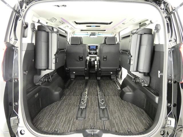 アルファード 2.5S Cパッケージ サンルーフ 後席モニター バックカメラ 衝突被害軽減システム ETC 両側電動スライド LEDヘッドランプ フルエアロ 3列シート ワンオーナー ミュージックプレイヤー接続可 記録簿 乗車定員7人(19枚目)