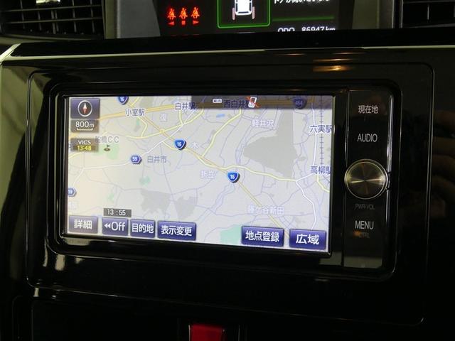 ルーミー カスタムG S フルセグ メモリーナビ 後席モニター バックカメラ 衝突被害軽減システム ETC 両側電動スライド LEDヘッドランプ DVD再生 記録簿 オートクルーズコントロール アイドリングストップ ナビ&TV(4枚目)