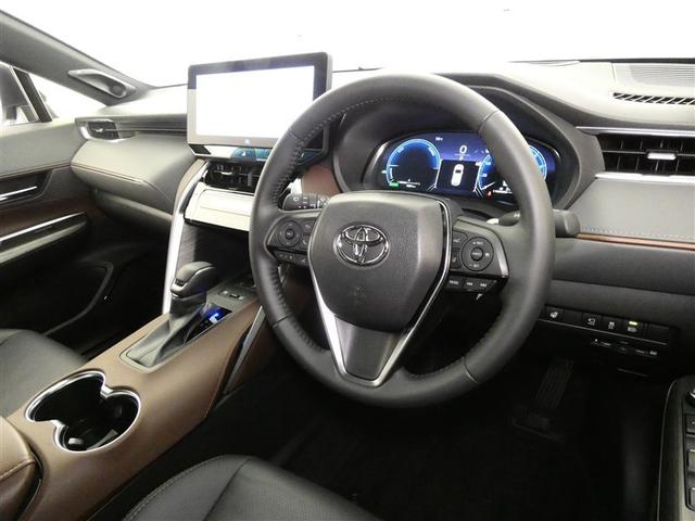 ハリアーハイブリッド Ｚ　レザーパッケージ　革シート　フルセグ　メモリーナビ　バックカメラ　ドラレコ　衝突被害軽減システム　ＥＴＣ　ＬＥＤヘッドランプ　ミュージックプレイヤー接続可　記録簿　安全装備　展示・試乗車　オートクルーズコントロール（7枚目）