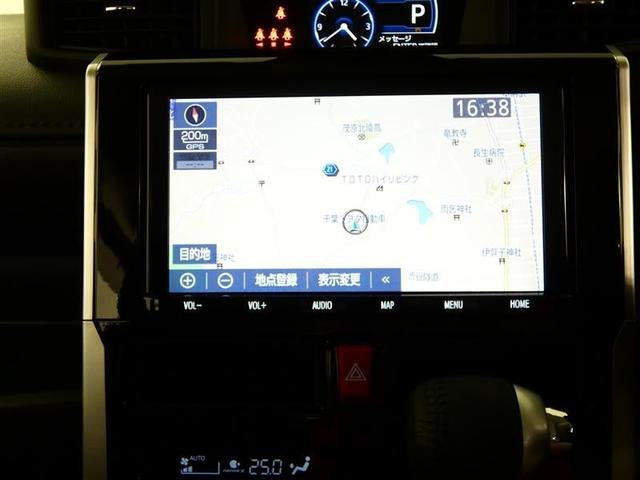 ルーミー カスタムＧ－Ｔ　フルセグ　メモリーナビ　バックカメラ　衝突被害軽減システム　ＥＴＣ　両側電動スライド　ＬＥＤヘッドランプ　ワンオーナー　ＤＶＤ再生　記録簿　オートクルーズコントロール　アイドリングストップ　ナビ＆ＴＶ（10枚目）