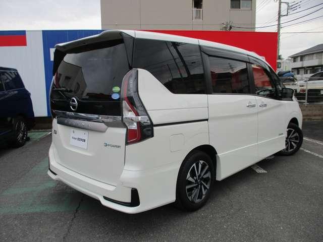 セレナ １．２　ｅ－ＰＯＷＥＲ　ハイウェイスター　Ｖ　衝突軽減ブレーキ／踏み間違い防止装置　Ｗパワースライドドア　インテリジェントセーフティ　リヤカメラ　１オナ車　インテリジェントキ　オートクルーズ　ＬＥＤヘッドライト　ＥＴＣ付き　メモリナビ　車線逸脱センサー　イモビ　ドライブレコーダー（2枚目）