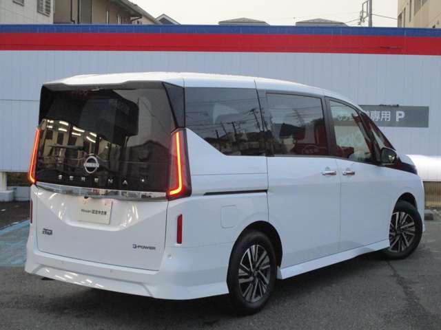 セレナ 1.4 e-POWER ハイウェイスターV 衝突軽減ブレーキ/踏み間違い/アラウンドビ 自動(被害軽減)ブレーキ 展示試乗車UP LDP 追従クルーズ LEDランプ バックモニター 禁煙 アルミホイール ドライブレコーダ ETC 記録簿 盗難防止システム スマートキー 1オナ ナビTV(2枚目)
