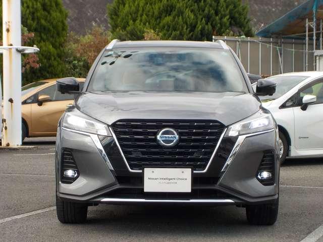 キックス １．２　Ｘ　ツートーン　インテリアエディション　（ｅ－ＰＯＷＥＲ）　１オーナー・プロパイロット・前後ドラレコ　エマージェンシーＢ　セキュリティ　アラウンドモニター　Ｒカメラ　ＬＥＤ　ワンオーナ　エアコン　ドラレコ　スマートキー　記録簿　ＥＴＣ　メモリーナビ　サイドエアバック　ＡＷ　キーレス　ワンセグＴＶ（2枚目）