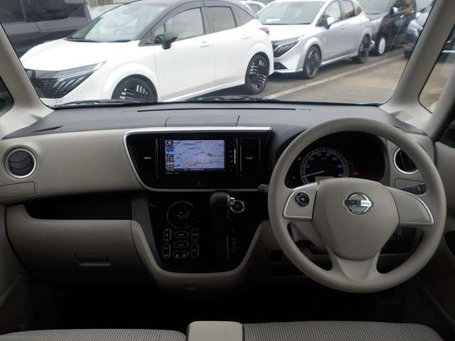 デイズルークス ６６０　Ｘ　１オーナー・前方ドラレコ・全周囲カメラ　プリクラッシュ　全周囲　１オーナー車　Ｓキー　ナビＴＶ　イモビライザー　点検記録簿付　ＥＴＣ車載器　ドラレコ　運転席エアバック　デュアルエアバッグ　バックカメラ　フルオートエアコン　サイドエアバッグ（4枚目）