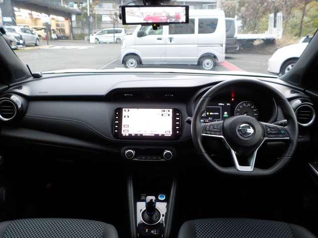 キックス １．２　Ｘ　（ｅ－ＰＯＷＥＲ）　１オーナー・プロパイロット・前後ドラレコ　ナビ＆ＴＶ　ワンオ－ナ－車　追従クルコン　スマートキー　ＬＥＤヘッド　レーンアシスト　パワーステアリング　盗難防止システム　ドライブレコーダー　ＥＴＣ　整備記録簿有　メモリーナビ　サイドエアバッグ（4枚目）