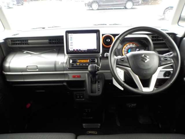 スペーシアギア 660 ギア ハイブリッド XZ 追従クルコン・前後ドラレコ・前席シートH アイストップ ドライブレコーダ 車線逸脱 クルーズコントロール パワーウインドウ LED イモビライザー ナビTV キーフリー ETC付き メモリーナビ パワステ Wエアバック ワンセグTV SRS(4枚目)