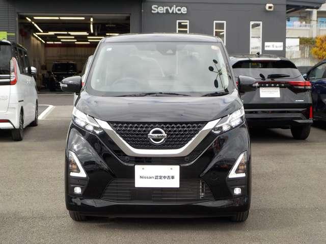 デイズ ６６０　ハイウェイスターＸ　前後ドラレコ・全周囲カメラ・ＳＯＳコール　ブレーキサポート　全周囲カメラ　ＬＥＤ　ドライブレコーダー　イモビライザー　インテリジェントキー　ＥＴＣ　レーンキープ　バックカメラ　ナビＴＶ　アイドリングストップ　オートエアコン　デュアルエアバッグ（2枚目）