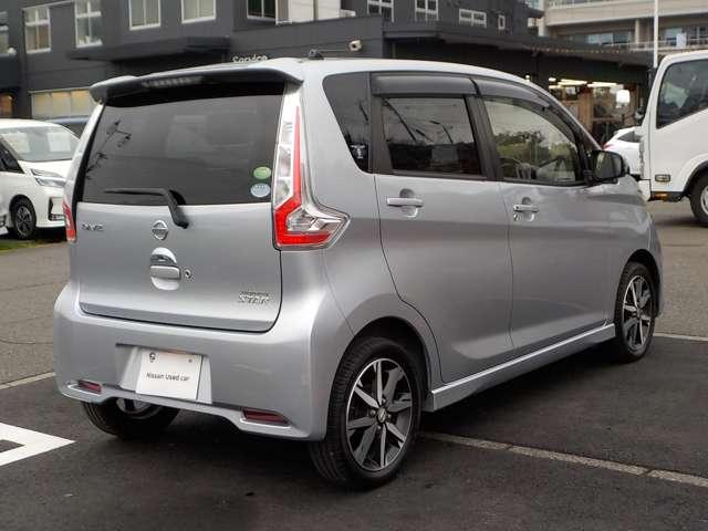 デイズ ６６０　ハイウェイスターＧターボ　１オーナー・前方ドラレコ・全周囲カメラ　誤発進抑制　点検記録簿　アイスト　運転席エアバッグ　レーンキープアシスト　スマキー　ナビＴＶ　ワンオーナー　バックモニター　ワンセグ　セキュリティーアラーム　ＬＥＤライト　ドラレコ　エアコン　ＡＢＳ（5枚目）