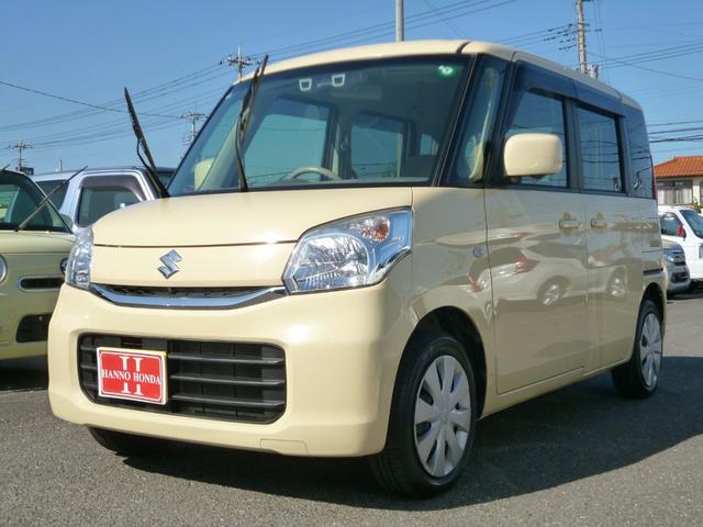 スペーシア Ｘ　全国対応１年保証　純正ナビＴＶ　全方位モニター　ＢＴオーディオ　禁煙車　キーレススタート　シートヒーター　両側パワースライドドア　デュアルカメラブレーキ　車線逸脱警報　アイドリングストップ　ＨＩＤ（36枚目）