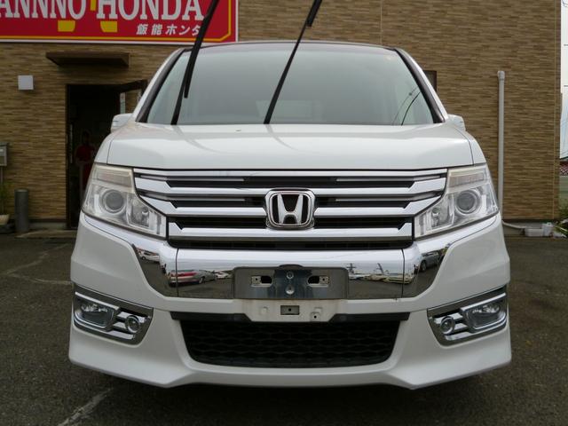 ステップワゴンスパーダ Z インターナビセレクション 全国対応1年保証 HDDナビTV バックモニター 禁煙車 スマートキー クルーズコントロール パドルシフト 両側パワースライドドア アイドリングストップ 7人乗り HIDライト クロームガーニッシュ(17枚目)