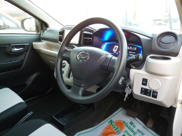 ミライース X SAIII 全国対応1年保証 パナソニックナビTV バックモニター CD BTオーディオ キーレス スマートアシスト3 アイドリングストップ LEDヘッドライト 前後コーナーセンサー ブラックミラー セキュリティ(5枚目)