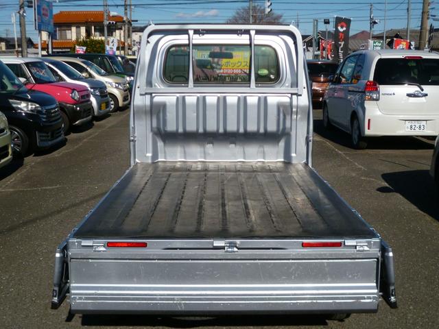 ハイゼットトラック スタンダード 農用スペシャル 全国対応1年保証 社外ナビ CD エアコン パワステ エアバッグ ABS フロア5MT ETC 4WD LEDヘッドライト 社外アルミ K4Mステンレスマフラー 三方開き(15枚目)