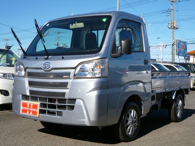 ハイゼットトラック スタンダード 農用スペシャル 全国対応1年保証 社外ナビ CD エアコン パワステ エアバッグ ABS フロア5MT ETC 4WD LEDヘッドライト 社外アルミ K4Mステンレスマフラー 三方開き(24枚目)