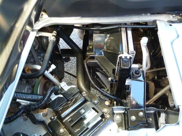 ハイゼットトラック スタンダード 農用スペシャル 全国対応1年保証 社外ナビ CD エアコン パワステ エアバッグ ABS フロア5MT ETC 4WD LEDヘッドライト 社外アルミ K4Mステンレスマフラー 三方開き(27枚目)