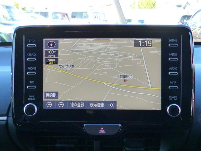 ヤリス G 新車保証継承 純正マルチメディアナビ パノラミックビューモニター CD&DVD BTオーディオ 禁煙車 スマートエントリー レーダークルーズコントロール ドライブレコーダー 6MT セーフティ SOS(9枚目)