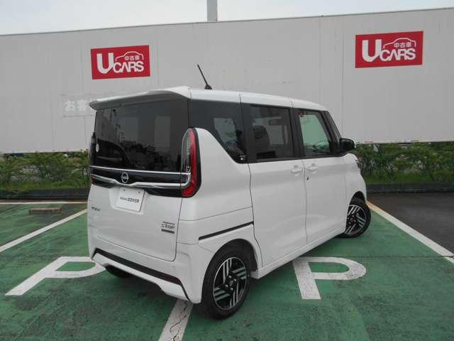 ルークス ６６０　ハイウェイスターＸ　アラウンドビューモニター　オートスライド　誤発進抑制　運転席エアバッグ　３６０カメラ　ワンオ－ナ－車　ＥＴＣ　ＬＥＤ　スマートキープッシュスタート　Ｄレコ　Ｂカメラ　ナビＴＶ　記録簿付き　パワーウインドウ　サイドエアバッグ　メモリーナビ（2枚目）