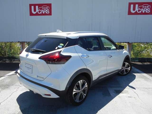 キックス 1.2X e-POWER アラウンドビューモニター プロパイ ETC付 ワンオーナー レーダークルーズコントロール インテリジェントキー LEDヘッドライト 車線逸脱警報 AW ドラレコ カーテンエアバック キーレスエントリー パワーウィンドウ ワンセグTV(2枚目)