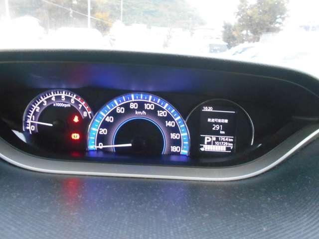 ソリオ １．２　Ｇ　スズキ　セーフティ　サポート装着車　キーレススタート　メモリーナビ　ナビＴＶ　エアバック　ダブルエアバック　パワーウィンドウ　ＥＴＣ車載器　マニュアルエアコン　パワステ　クルーズコントロール　ＡＢＳ付　バックモニタ　ワンセグテレビ（6枚目）