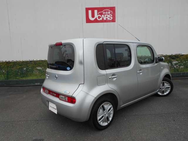 キューブ １．５　１５Ｘ　Ｖセレクション　スクエア佐原　特　選　車　１オーナー　ＡＵＴＯエアコン　ＥＴＣ　記録簿付き　メモリーナビ　キ－フリ－　ナビＴＶ　ワンセグＴＶ　ＡＢＳ　パワーステアリング　運転席エアバッグ　スマートキーＰスタート　パワーウィンドゥ（3枚目）