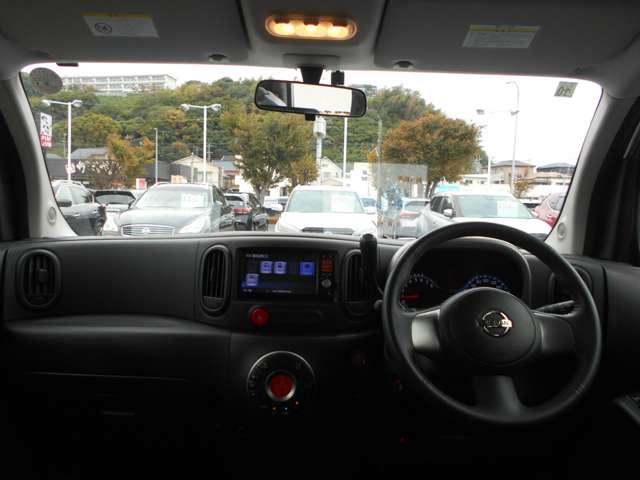 キューブ １．５　１５Ｘ　Ｖセレクション　スクエア佐原　特　選　車　１オーナー　ＡＵＴＯエアコン　ＥＴＣ　記録簿付き　メモリーナビ　キ－フリ－　ナビＴＶ　ワンセグＴＶ　ＡＢＳ　パワーステアリング　運転席エアバッグ　スマートキーＰスタート　パワーウィンドゥ（4枚目）