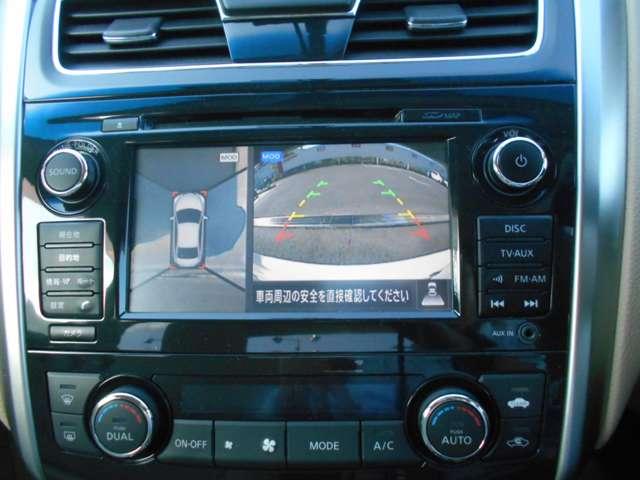 ティアナ ２．５　ＸＬ　アラウンドビューモニター　純正前ドラレコ　ワンオーナー車　アラウンドビュ－モニタ－　スマキー　ドライブレコーダー　クルコン　カーテンエアバック　ＡＡＣ　パワーウインドウ　ＥＴＣ　Ｂカメラ　アルミホイール　キーレス　メモリーナビ　ワンセグＴＶ（5枚目）