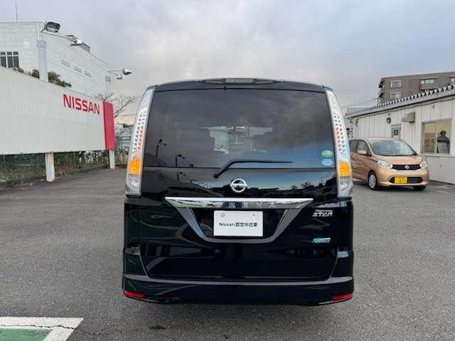 セレナ ２．０　ハイウェイスター　Ｓ－ＨＹＢＲＩＤ　ブラック色　左側電動スライドドア　ワンオーナ　スマートエントリー　Ｂカメラ　ＥＴＣ　メモナビ　ＡＢＳ　両側スライド片側電動ドア　ナビＴＶ　キーレス　パワーウィンドウ　助手席エアバック　パワーステアリング　運転席エアバック（18枚目）