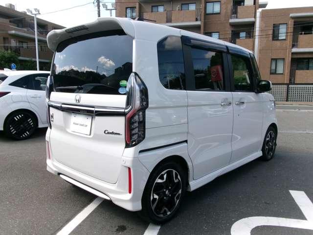 Ｎ－ＢＯＸカスタム カスタム　６６０　Ｇ　Ｌ　ターボ　ホンダセンシング　両側ＰＷスライドドア　車線逸脱　Ｂモニタ　点検記録簿　クルーズコントロール　ナビＴＶ　キーレスエントリー　ＬＥＤランプ　助手席エアバック　ワンセグテレビ　ＰＷ　サイドＳＲＳ　エアバック　アルミ　ＰＳ（2枚目）