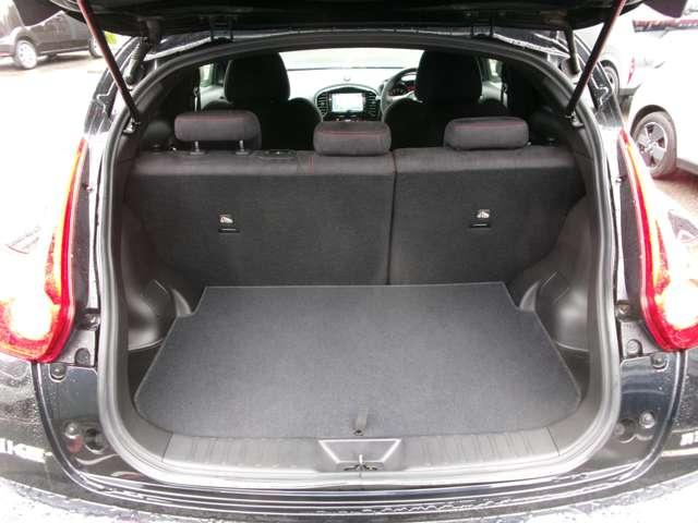 ジューク 1.6 NISMO 4WD ナビ+Bカメラ ETC HIDヘッドライト ワンオーナー バックモニター 切替4WD サイドエアバック メモリナビ キーフリー スマートキー オートエアコン アルミ ナビ&TV ETC車載器 パワーウィンドウ 記録簿 ABS エアバッグ(10枚目)