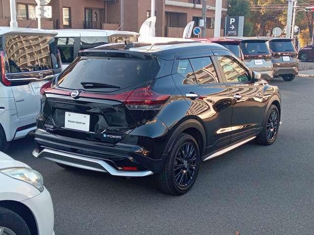 キックス １．２　ＡＵＴＥＣＨ　（ｅ－ＰＯＷＥＲ）　ナビ＋ＡＶＭ　Ｄレコ　ＥＴＣ２．０　Ｐ－ｐｉｌｏｔ　１オーナー　インテリジェントキー　アラウンドモニター　ＬＥＤヘットライト　ドライブレコーダー　エマージェンシーブレーキ　ＥＴＣ　メモリーナビ（3枚目）