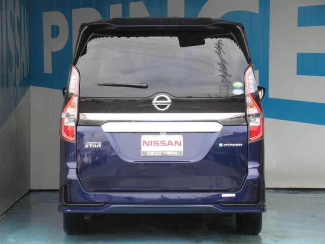 e-パワー ハイウェイスターV プレミアム認定中古車 弊社展示試乗車/禁煙車 防水シート 後席モニター スマートミラー プロパイロット 踏み間違い衝突防止アシスト 全周囲カメラ ブルーレイ再生カーナビ ETC2.0 前後ドラレコ(6枚目)
