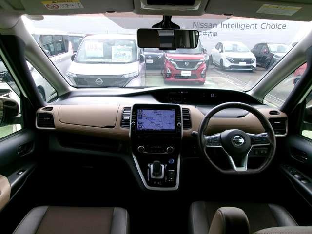 セレナ e-POWER XV ナビ+AVM+ETC 1オーナー 全方位モニタ 両側パワースライドドア LEDヘッドライト ワンオーナー車 パークアシスト ETC レーダークルーズコントロール スマートキー ドライブレコーダー アルミホイール 車線逸脱 盗難防止装置(2枚目)