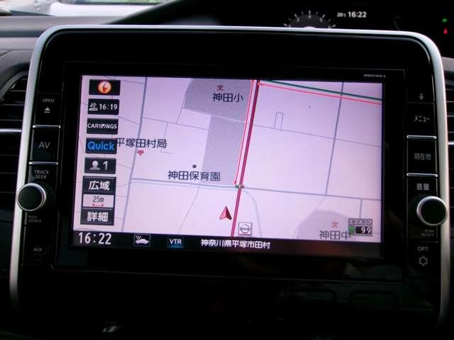 セレナ ２．０　ハイウェイスター　ＭＭ５１６－Ｌナビ　ＴＶ　ＣＤ　ＳＤ　ＤＶＤ　ブルーレイ　ＵＳＢ　スマートキー＆プッシュスタート　メモリーナビゲーション　１オーナー　ＬＥＤ　キーレス　ナビＴＶ　点検記録簿　ＥＴＣ車載器　ダブルエアバック　ワンセグテレビ　アルミホイル　ＡＢＳ　ドライブレコーダー（4枚目）