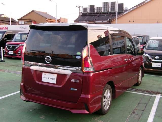 セレナ ２．０　ハイウェイスター　ＭＭ５１６－Ｌナビ　ＴＶ　ＣＤ　ＳＤ　ＤＶＤ　ブルーレイ　ＵＳＢ　スマートキー＆プッシュスタート　メモリーナビゲーション　１オーナー　ＬＥＤ　キーレス　ナビＴＶ　点検記録簿　ＥＴＣ車載器　ダブルエアバック　ワンセグテレビ　アルミホイル　ＡＢＳ　ドライブレコーダー（17枚目）