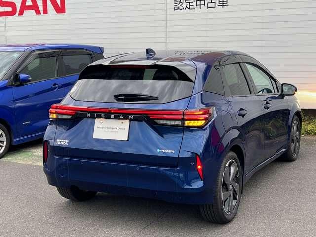 オーラ Ｇ　レザーＥＤ　ナビ＋ＡＶＭ＋ＥＴＣ　Ｐ－ｐｉｌｏｔ　試乗車　ワンオーナ　追突防止　レーダークルーズ　車線逸脱警報装置　寒冷地仕様　禁煙車　ＬＥＤ　盗難防止　記録簿　ＥＴＣ　インテリジェントキー　メモリーナビゲーション　ＡＷ　キーレスエントリー　オートエアコン（2枚目）