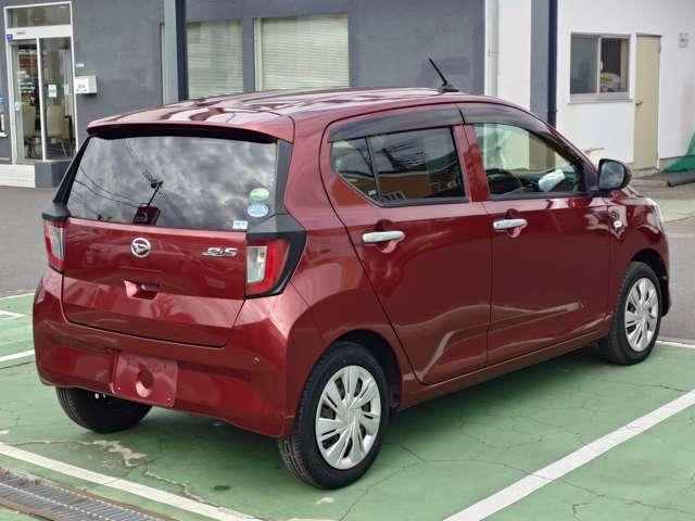 ミライース ６６０　Ｘ　ＳＡＩＩＩ　ＣＤ＋ラジオ　ＥＴＣ　ＬＥＤ　スマアシ　１オーナー　衝突回避支援ブレーキ機能　レーンキープアシスト　ＥＴＣ車載器　運転席助手席エアバック　点検記録簿付　１オーナー　ＬＥＤライト　キーレスキー　パワーウインドウ　エアコン　パワステ　ＡＢＳ　エアバック（2枚目）